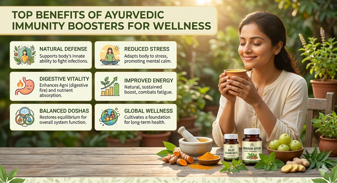 Top Benefits of Ayurvedic Immunity Boosters for Daily Wellness