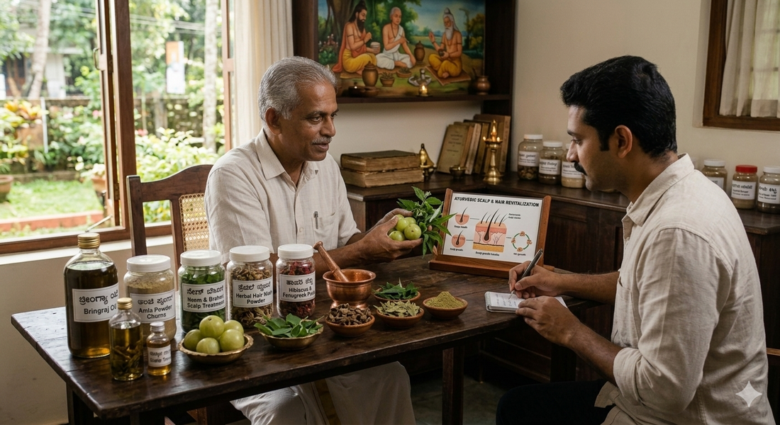 Ayurvedic Hair Growth Remedies for Hair Fall and Dandruff
